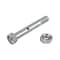 Casterhq Zerk Axle And Nut, (1) Piece, 3/4"x4-1/4" AZ75-425 - alternate 1